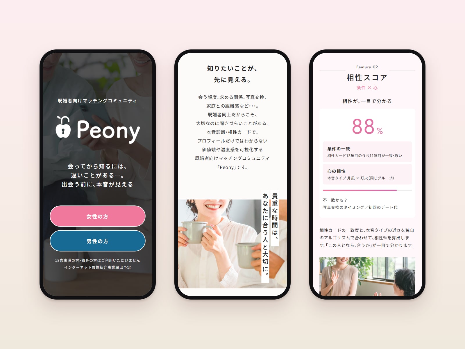 Peonyの画面イメージ